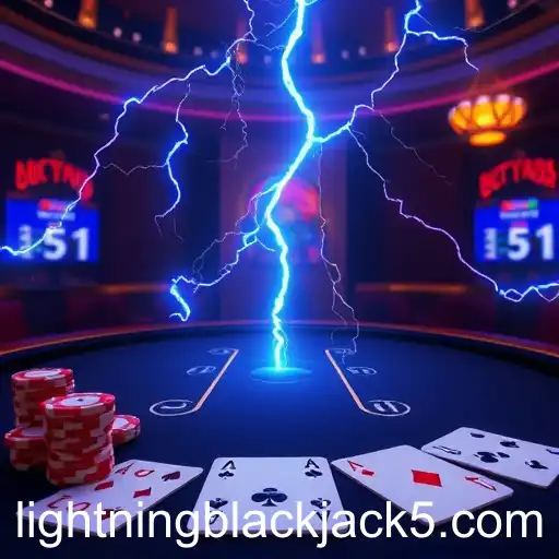 Lightning Blackjack: A Game of Strategy and Speed